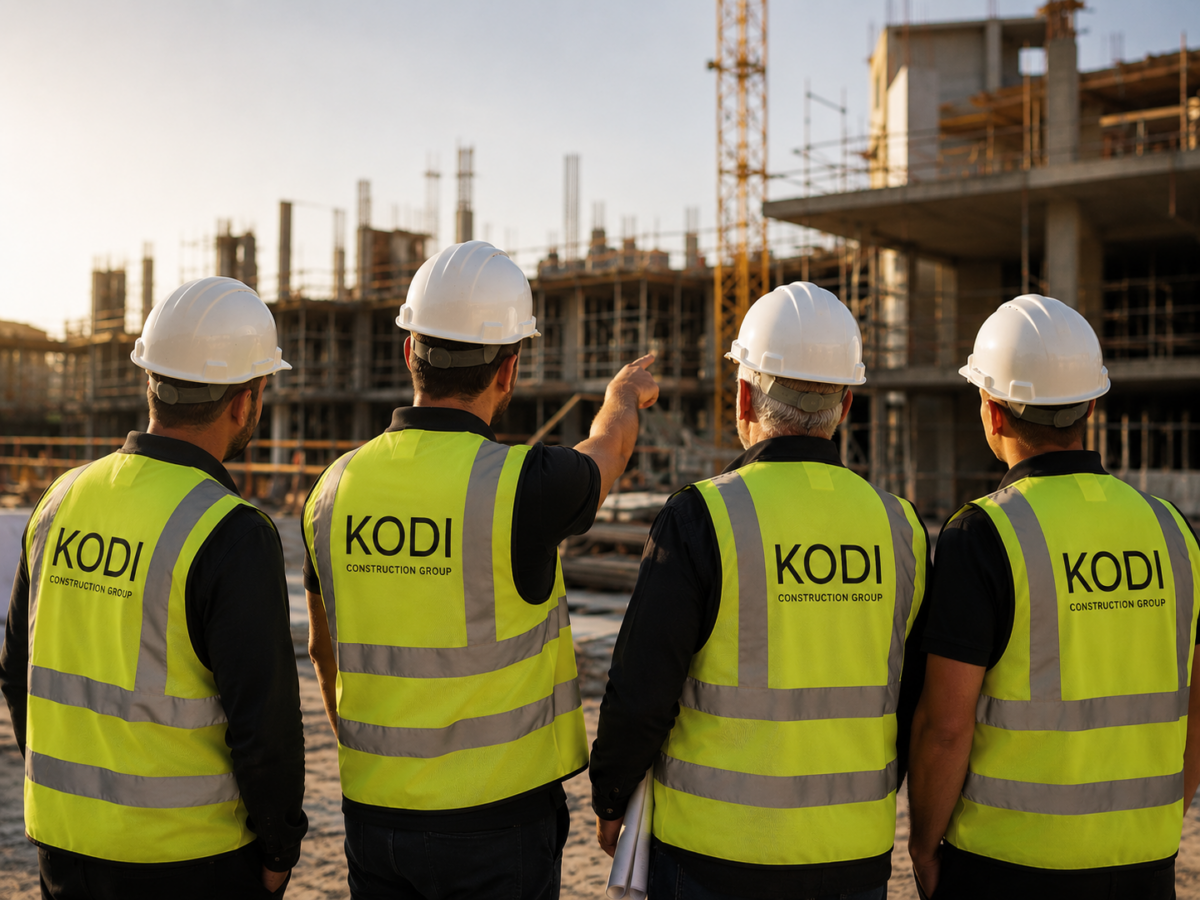 KODI Construction Group project photography